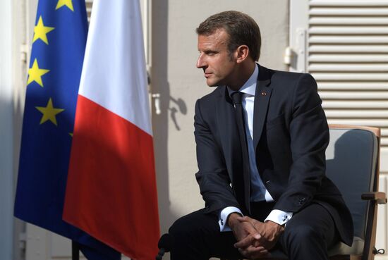 Рабочий визит президента РФ В. Путина во Францию