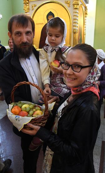 Праздник Преображения Господня в городах России