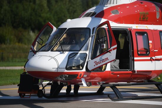 Презентация вертолетных пассажирских перевозок на МАКС -2019