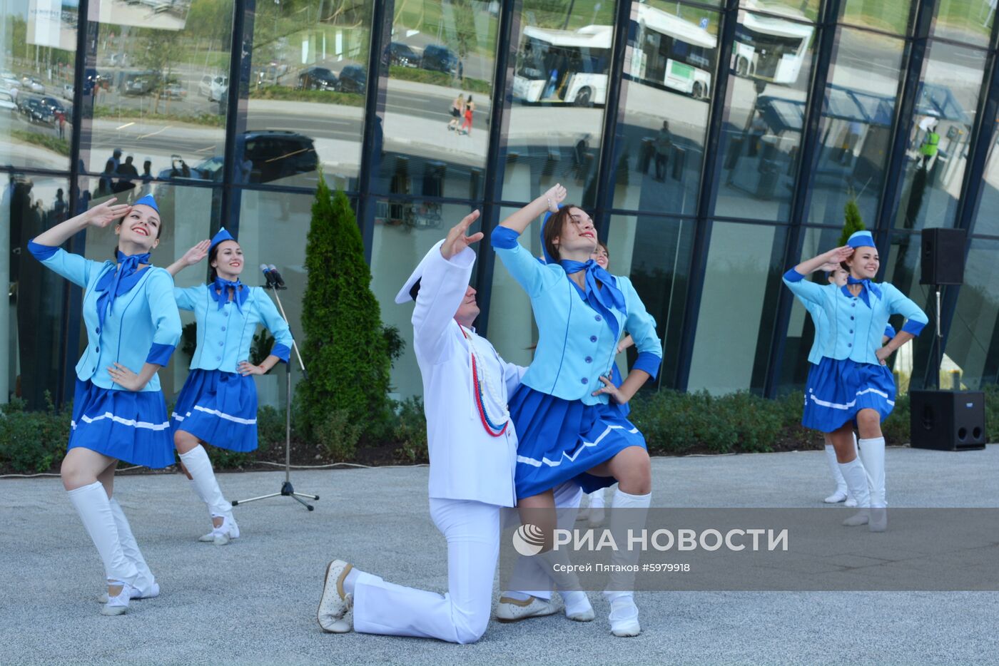 Открытие аэропорта "Гагарин" в Саратове