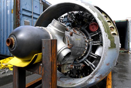 Бомбардировщик времен Второй мировой войны Ту-2 привезли на реставрацию в НГТУ