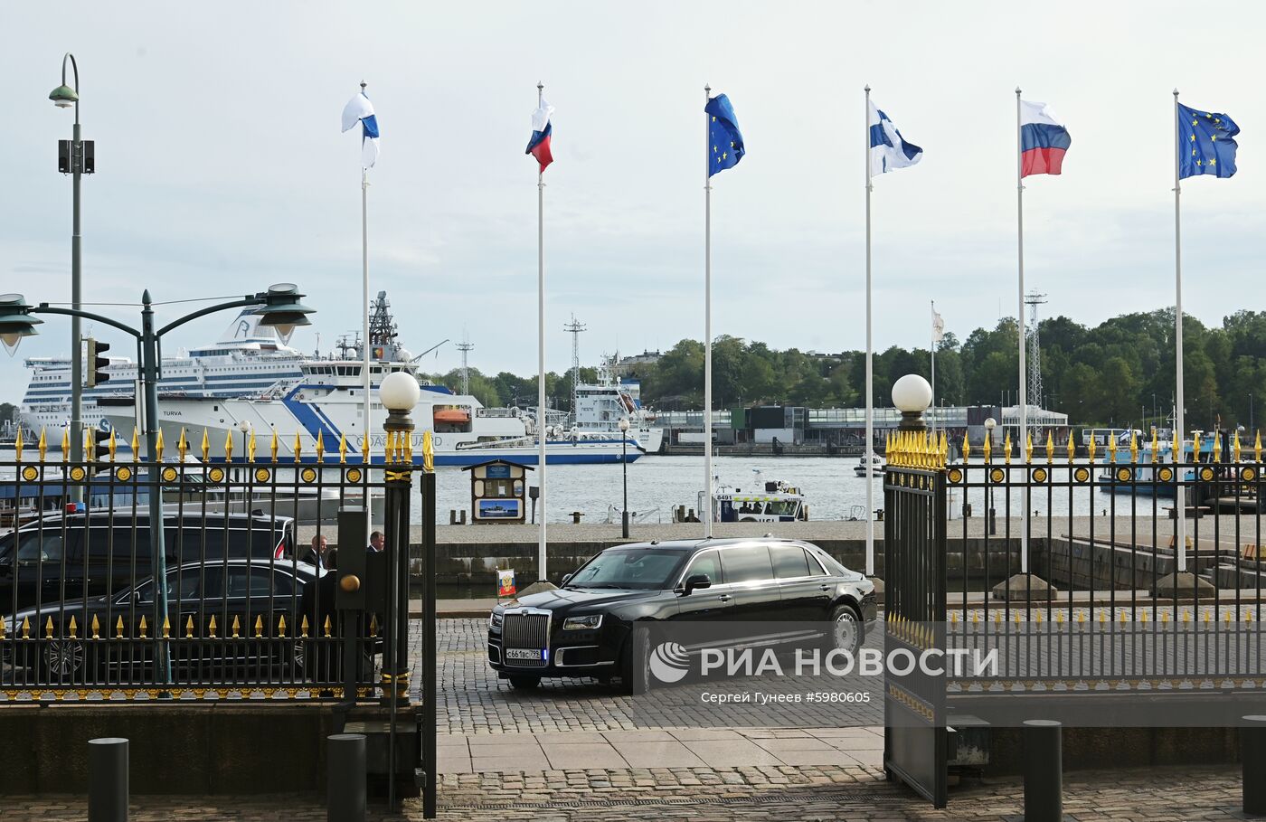 Рабочий визит президента РФ В. Путина в Финляндию