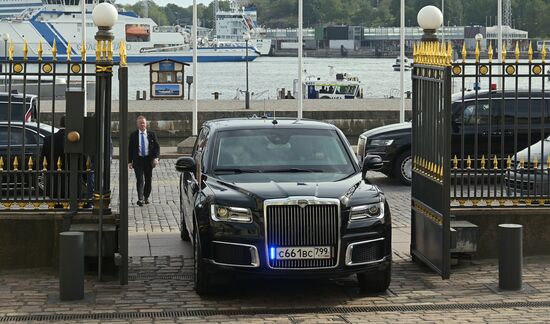 Рабочий визит президента РФ В. Путина в Финляндию