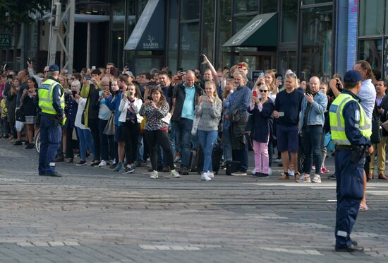 Рабочий визит президента РФ В. Путина в Финляндию