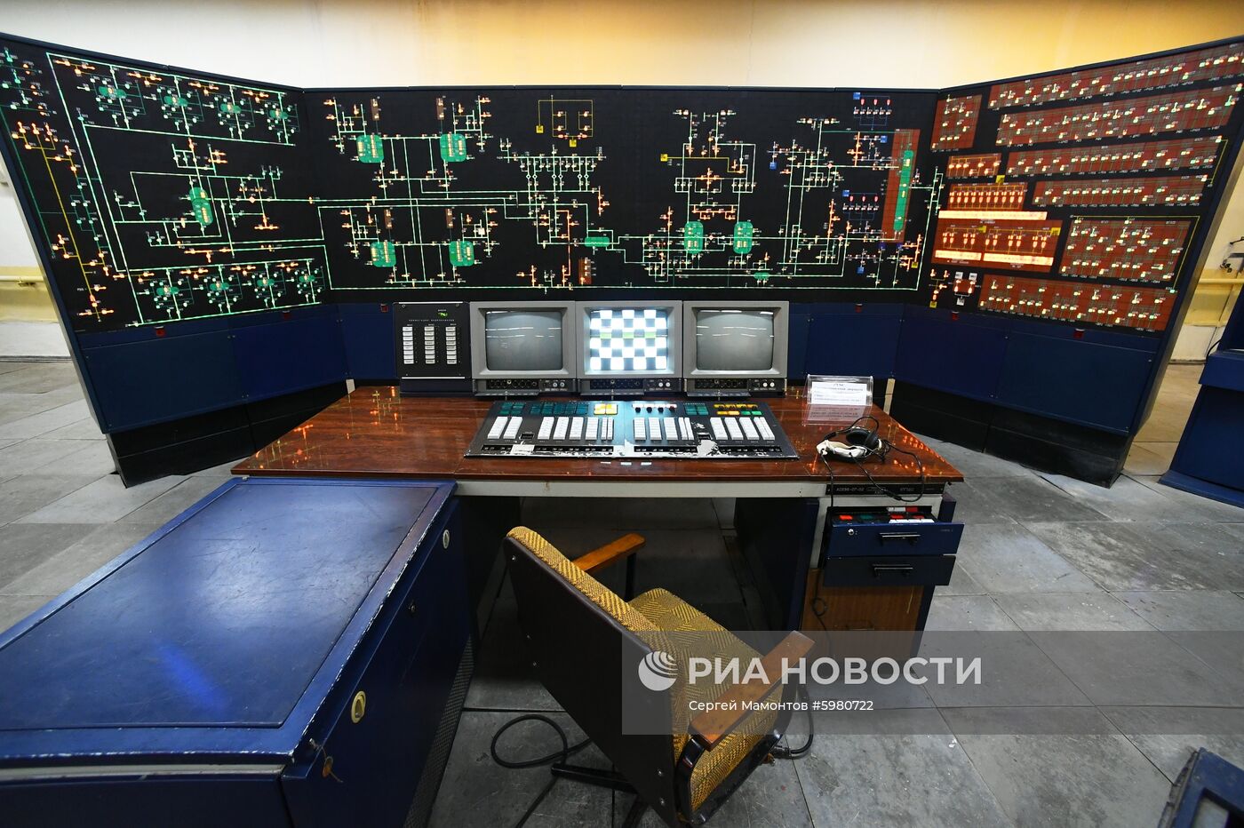 Музей командного пункта РКН "Энергия" на космодроме Байконур