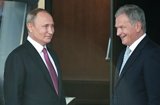 Рабочий визит президента РФ В. Путина в Финляндию