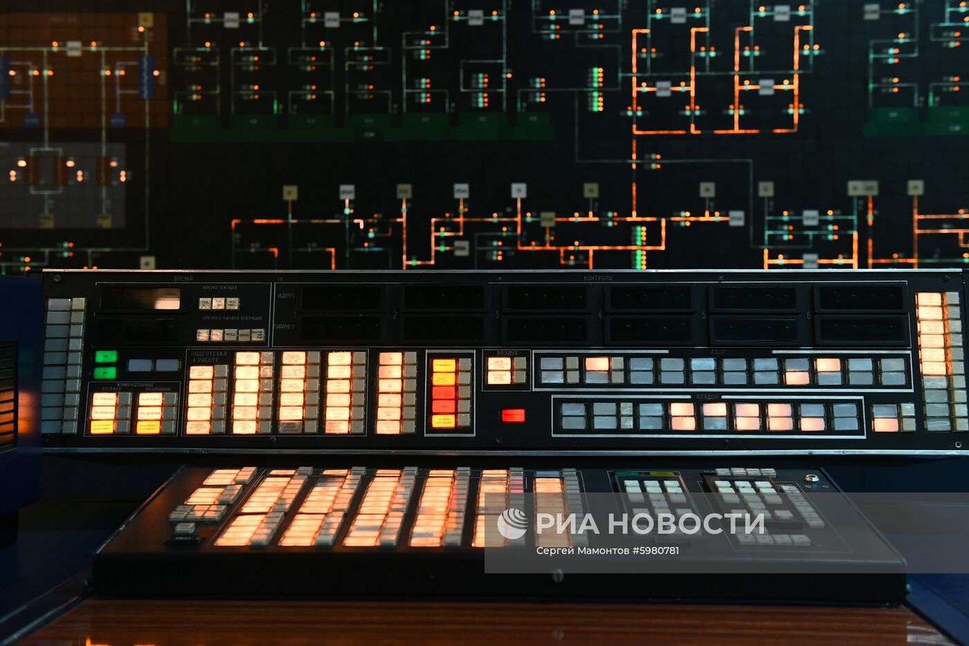 Музей командного пункта РКН "Энергия" на космодроме Байконур