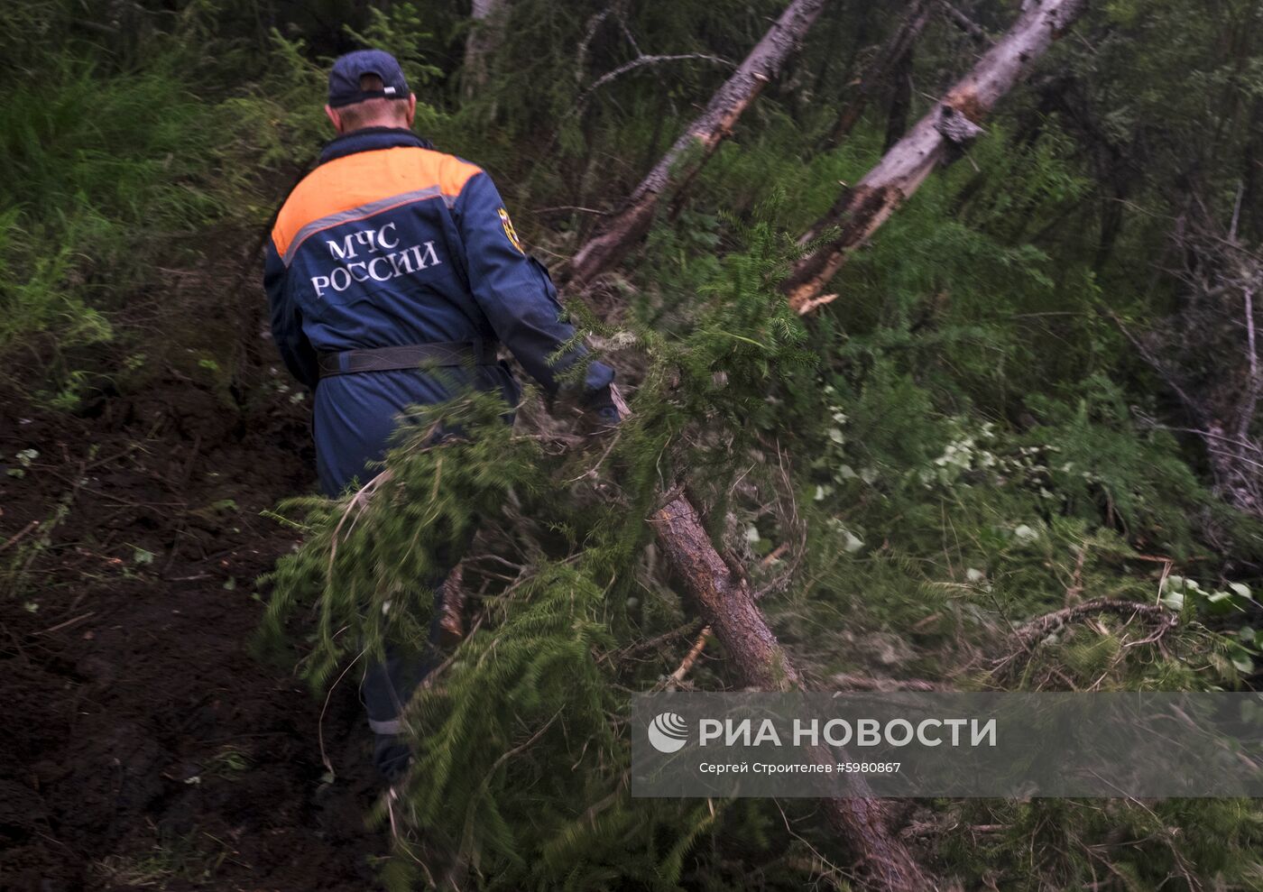 Ликвидация пожаров в Красноярском крае