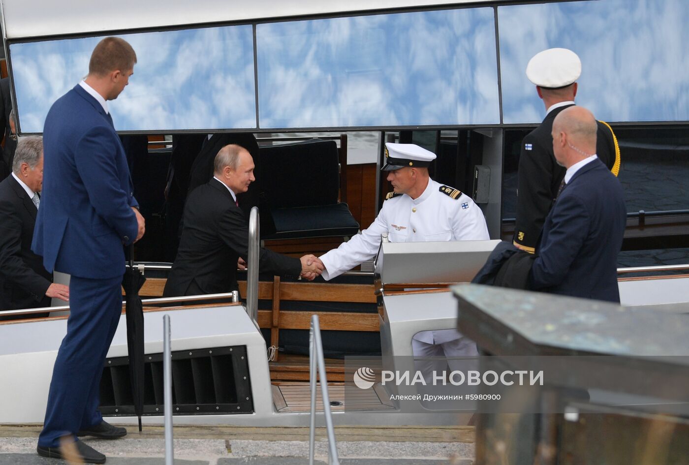 Рабочий визит президента РФ В. Путина в Финляндию