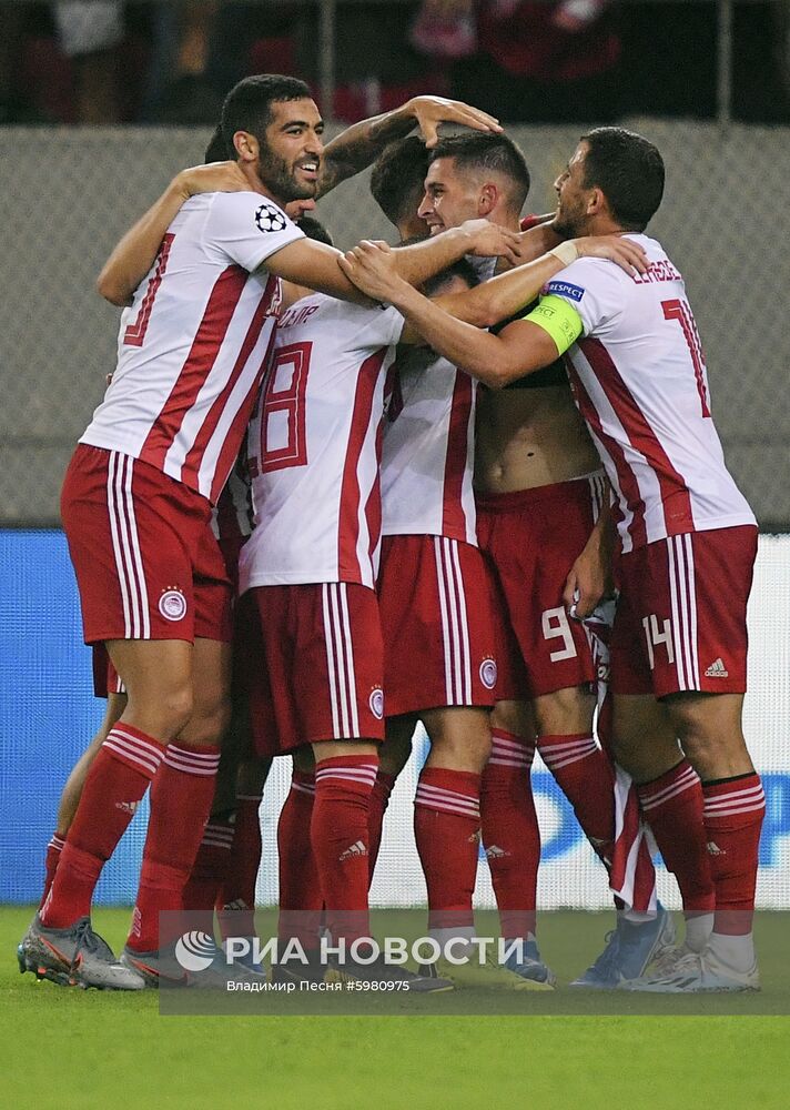 Футбол. Лига Чемпионов. Матч "Олимпиакос" - "Краснодар"