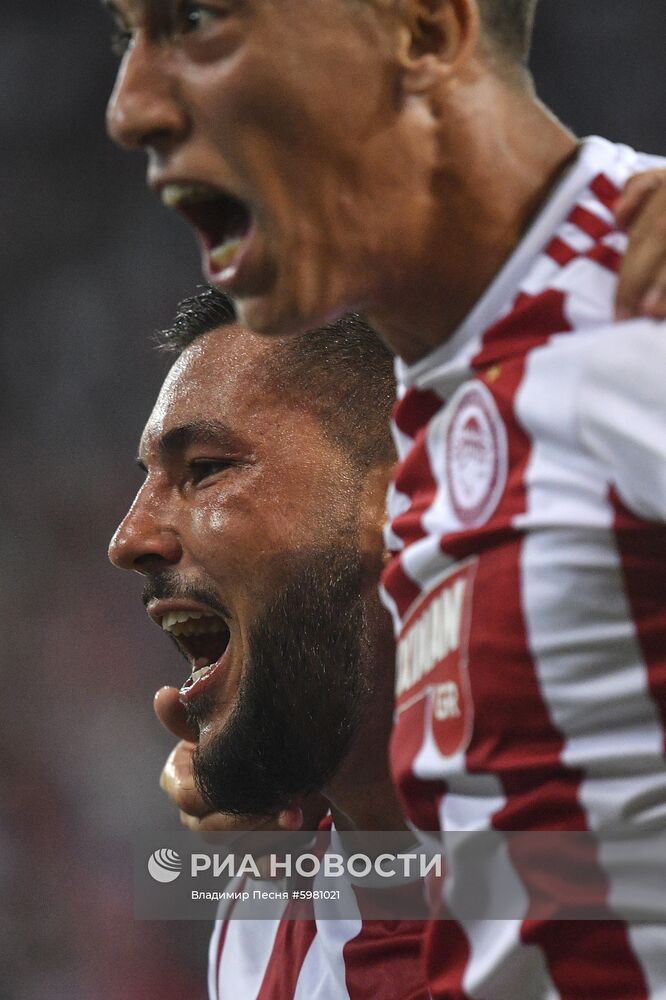 Футбол. Лига Чемпионов. Матч "Олимпиакос" - "Краснодар"