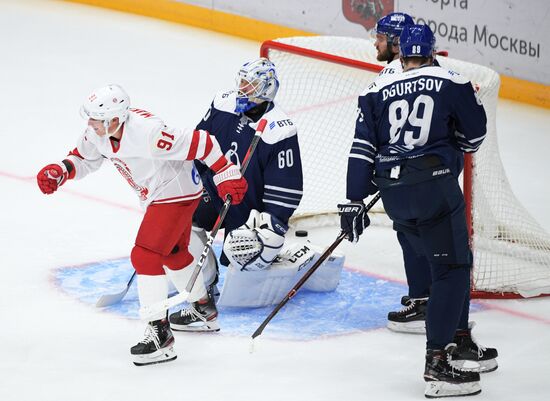 Хоккей. Кубок мэра Москвы. Матч "Динамо" - "Витязь"