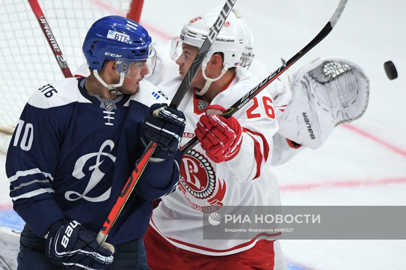 Хоккей. Кубок мэра Москвы. Матч "Динамо" - "Витязь"