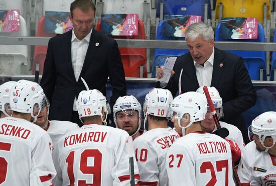 Хоккей. Кубок мэра Москвы. Матч "Динамо" - "Витязь"