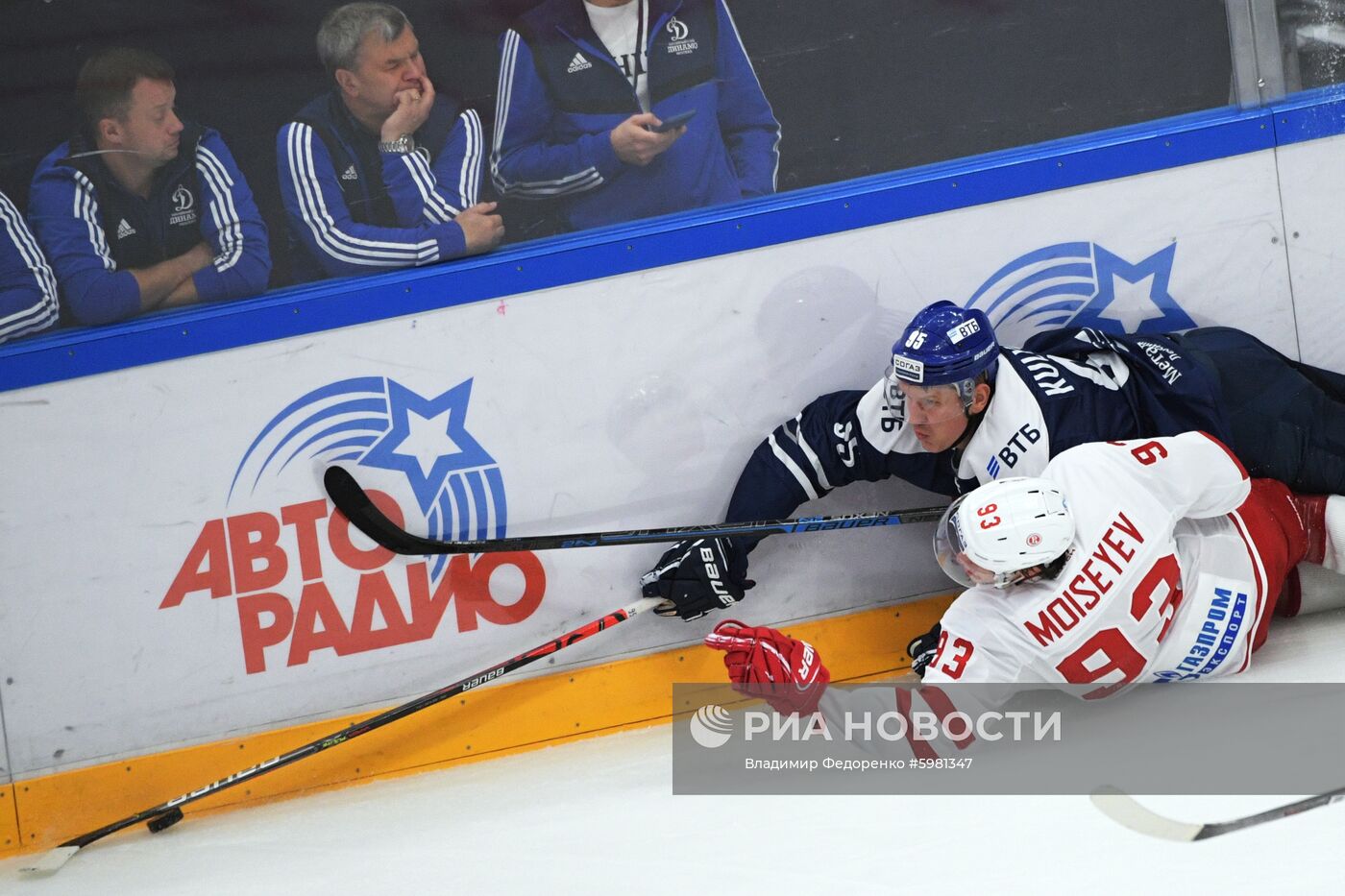 Хоккей. Кубок мэра Москвы. Матч "Динамо" - "Витязь"