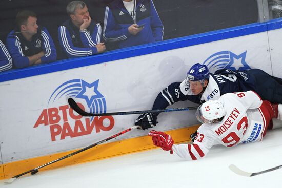 Хоккей. Кубок мэра Москвы. Матч "Динамо" - "Витязь"