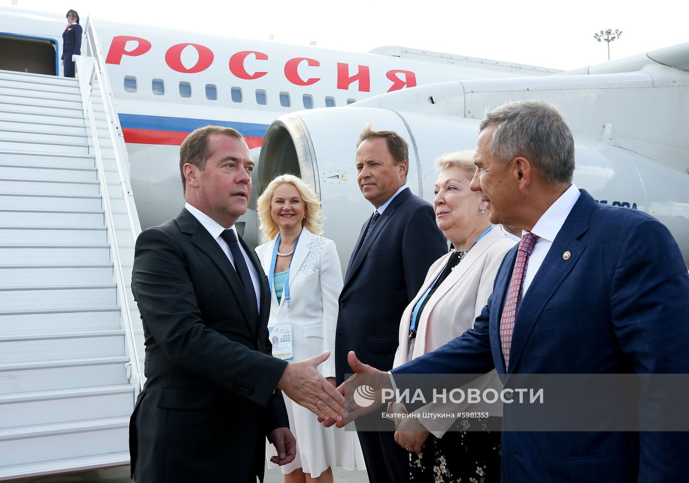 Рабочая поездка премьер-министра РФ Д. Медведева в Приволжский федеральный округ