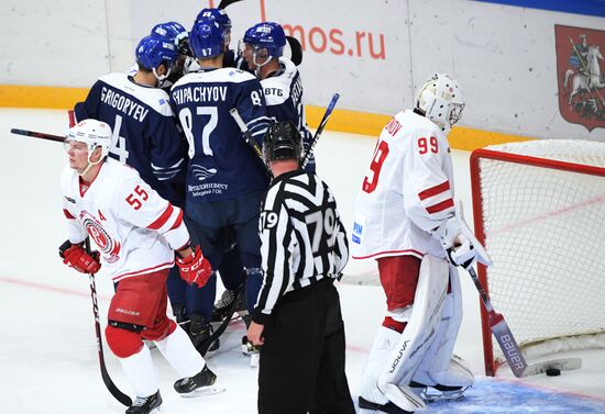 Хоккей. Кубок мэра Москвы. Матч "Динамо" - "Витязь"