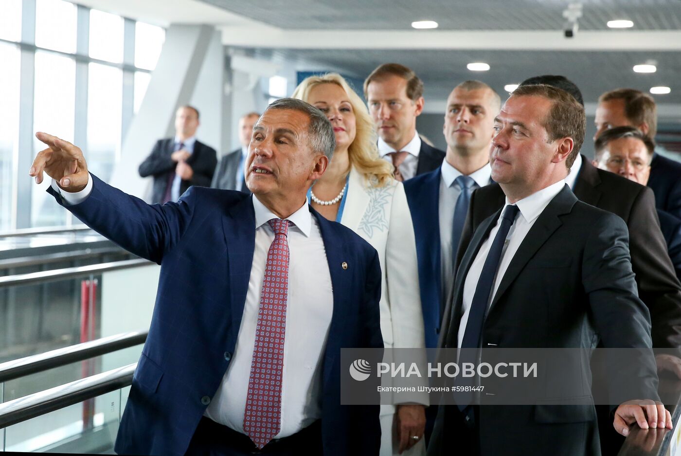 Рабочая поездка премьер-министра РФ Д. Медведева в Приволжский федеральный округ