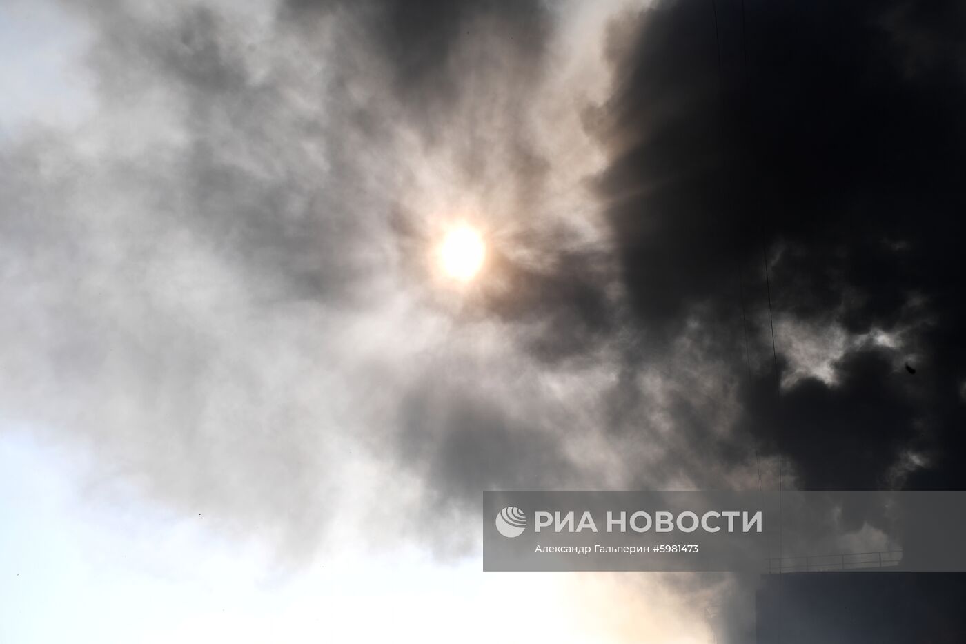 Пожар в Санкт-Петербурге