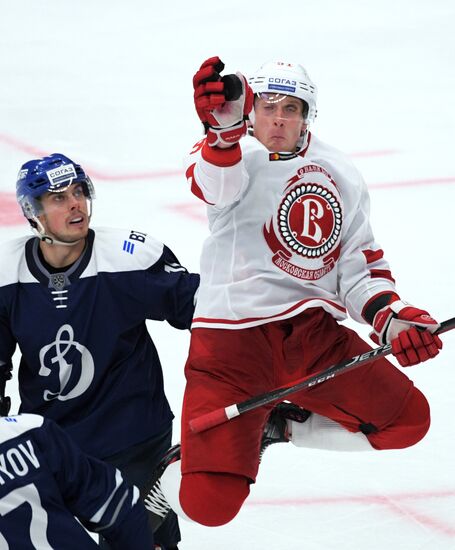 Хоккей. Кубок мэра Москвы. Матч "Динамо" - "Витязь"