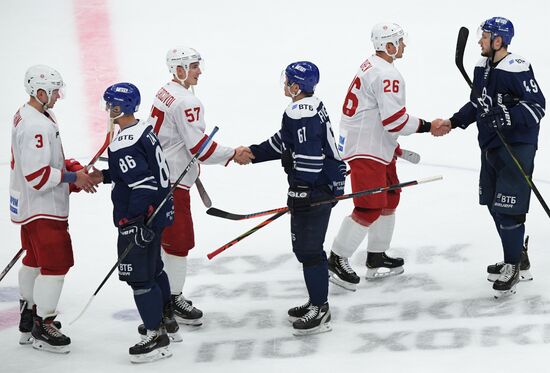 Хоккей. Кубок мэра Москвы. Матч "Динамо" - "Витязь"