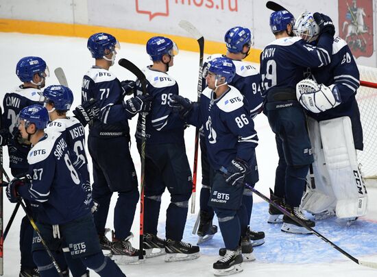 Хоккей. Кубок мэра Москвы. Матч "Динамо" - "Витязь"