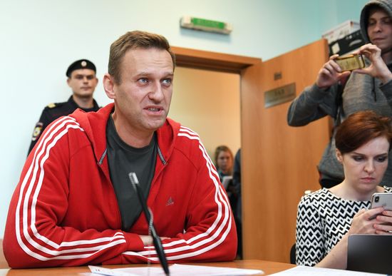 Рассмотрение вопроса о продлении срока ареста А. Навальному