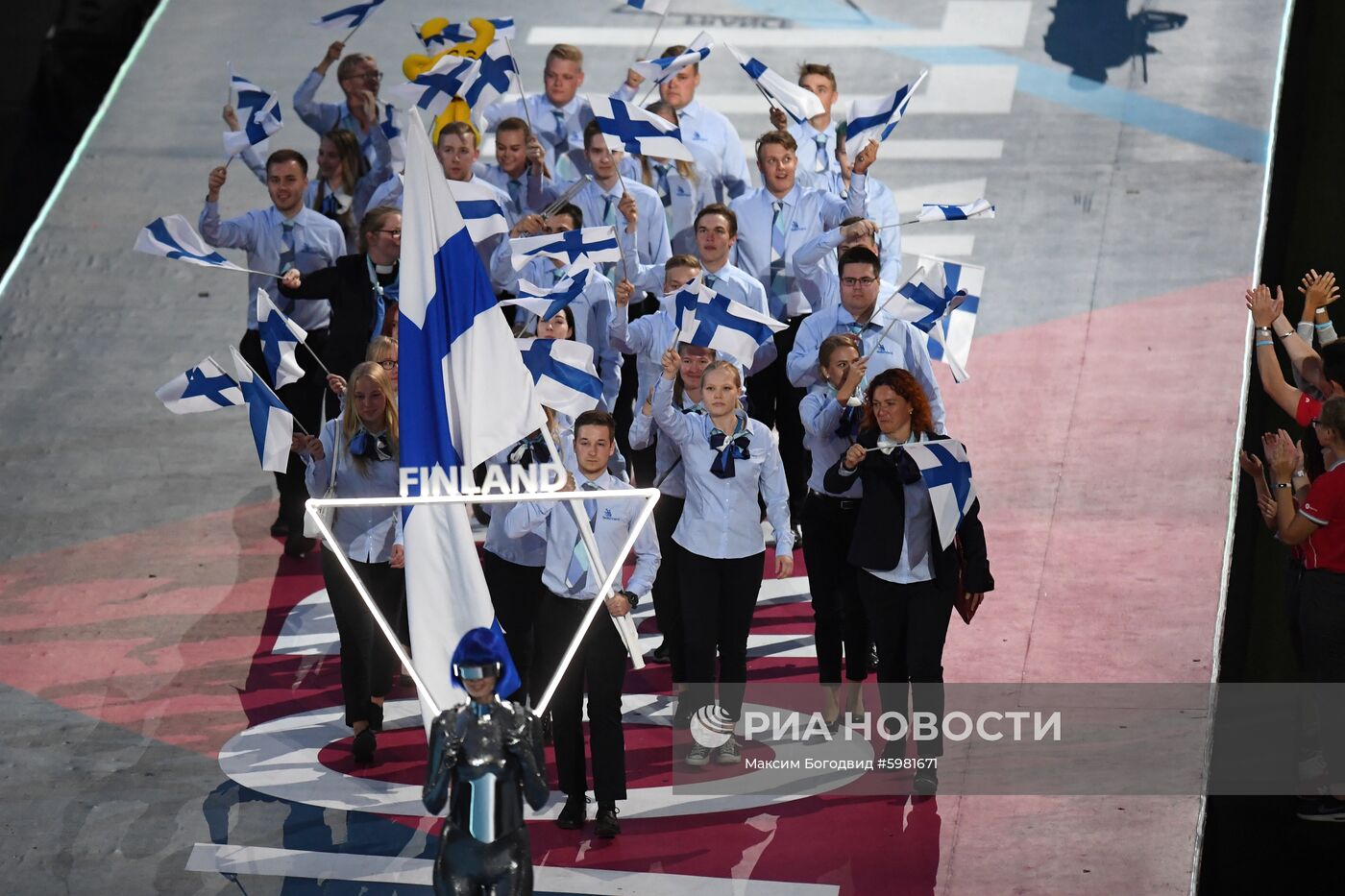 Церемония открытия WorldSkills Kazan 2019