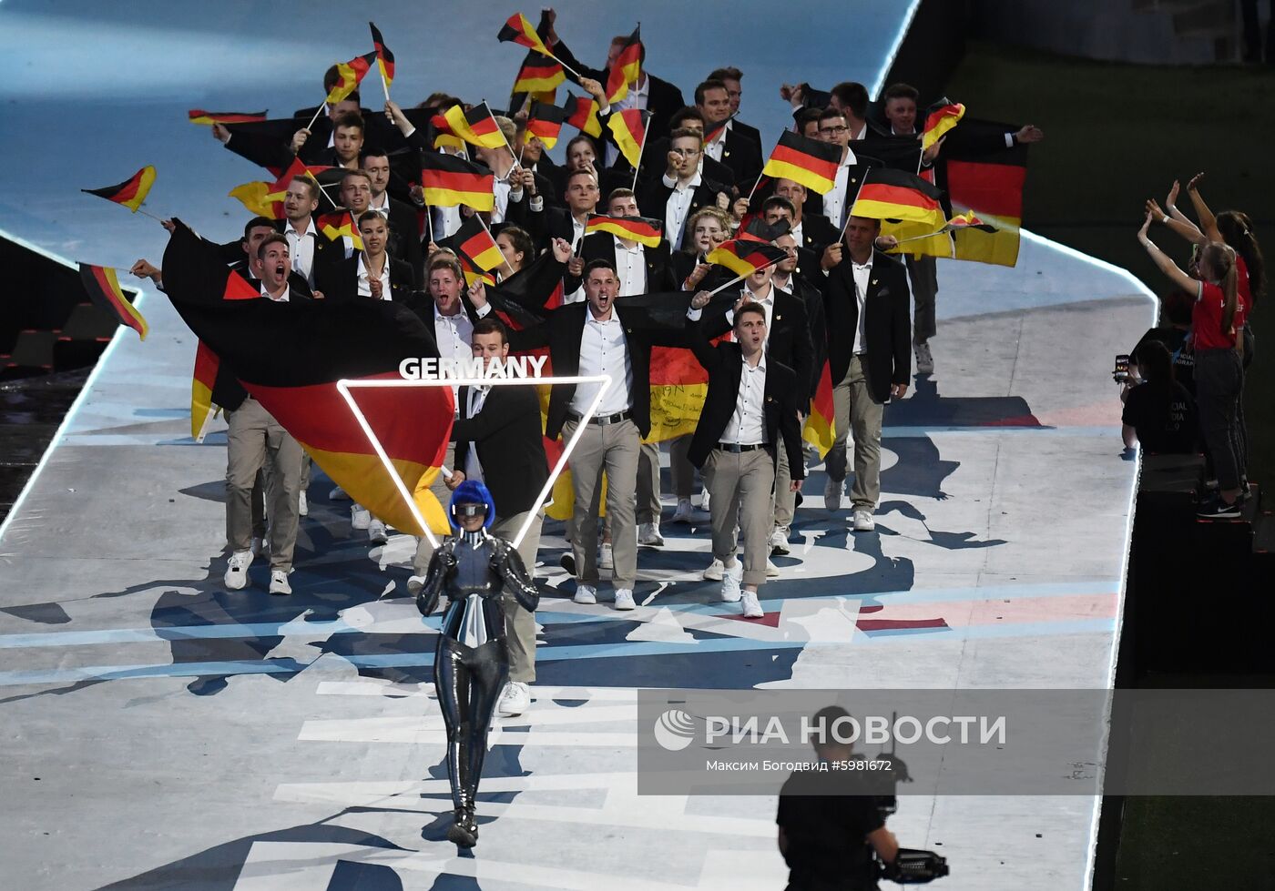 Церемония открытия WorldSkills Kazan 2019