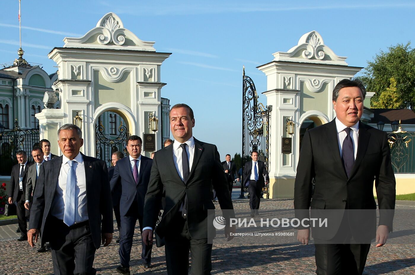 Рабочая поездка премьер-министра РФ Д. Медведева в Приволжский федеральный округ