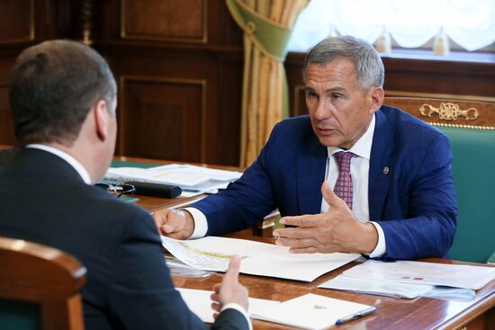 Рабочая поездка премьер-министра РФ Д. Медведева в Приволжский федеральный округ