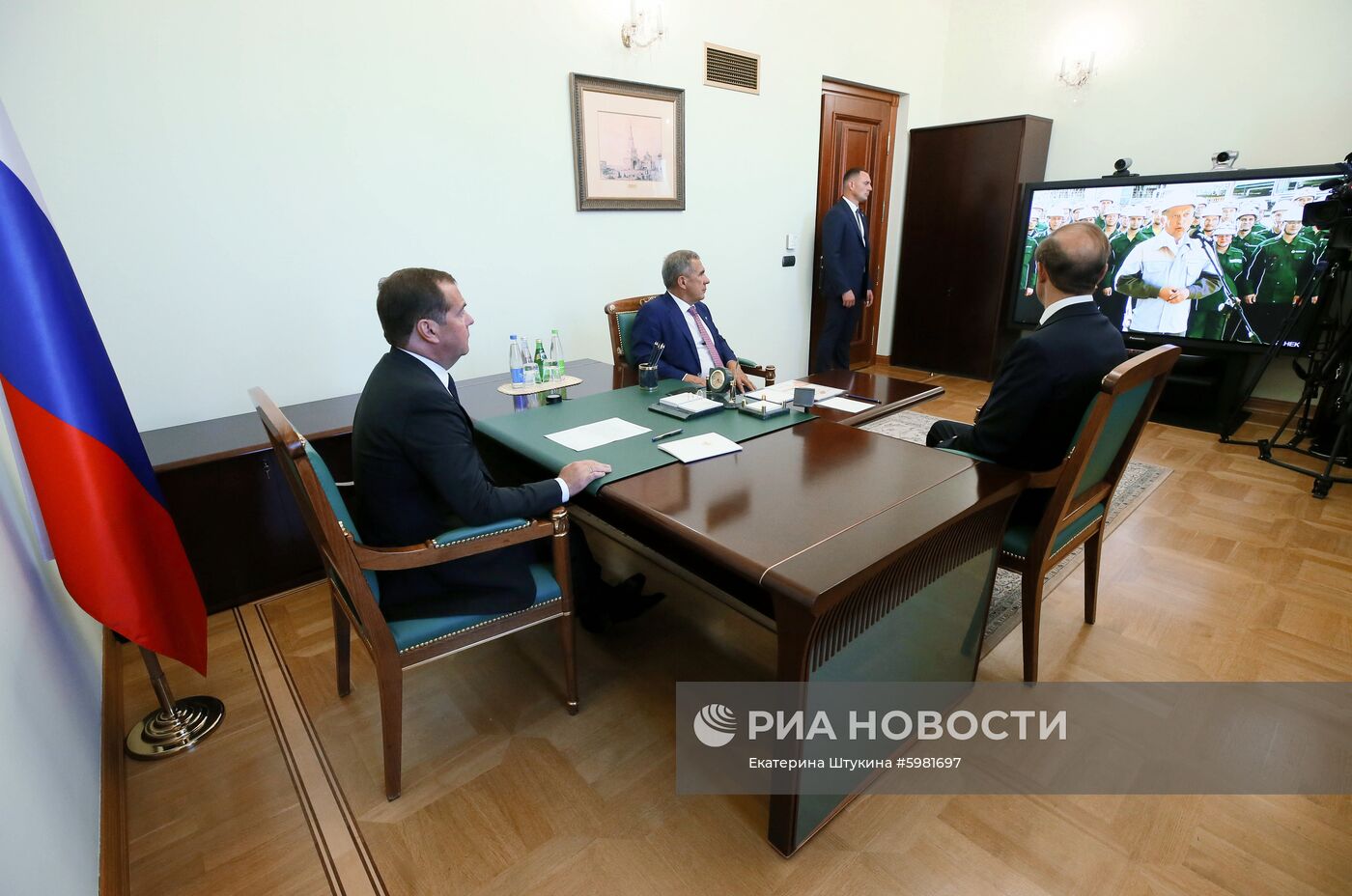 Рабочая поездка премьер-министра РФ Д. Медведева в Приволжский федеральный округ