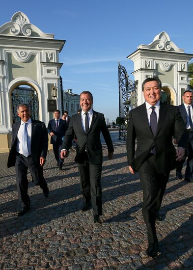 Рабочая поездка премьер-министра РФ Д. Медведева в Приволжский федеральный округ