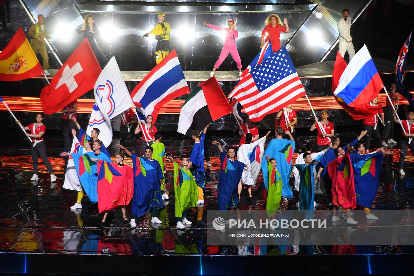 Церемония открытия WorldSkills Kazan 2019