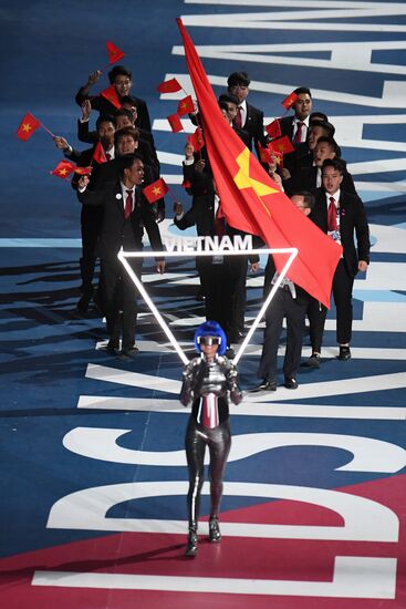 Церемония открытия WorldSkills Kazan 2019