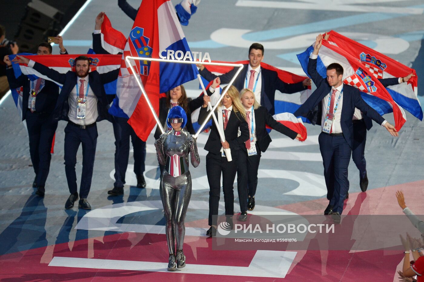 Церемония открытия WorldSkills Kazan 2019