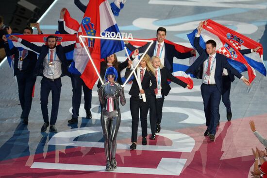 Церемония открытия WorldSkills Kazan 2019