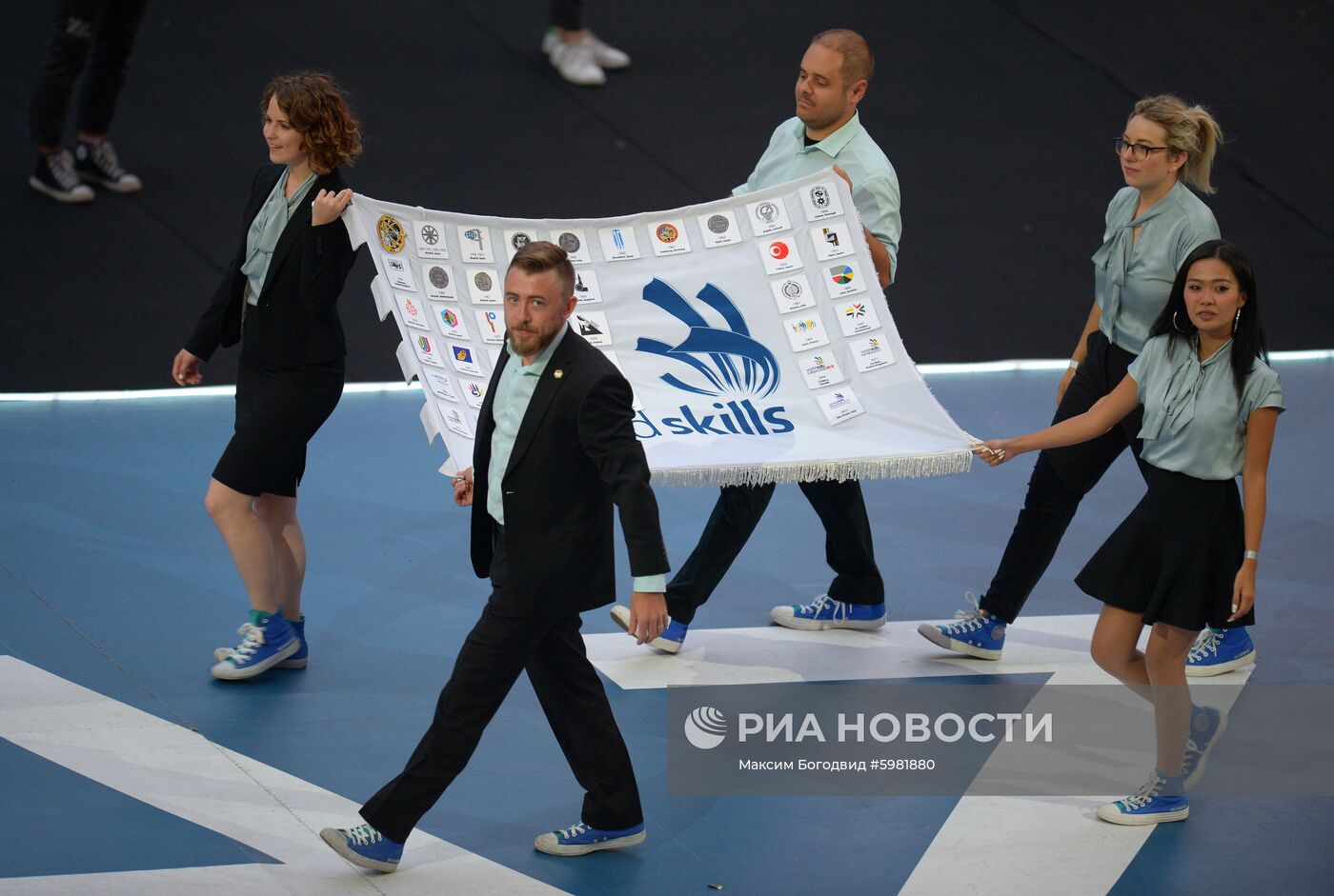Церемония открытия WorldSkills Kazan 2019