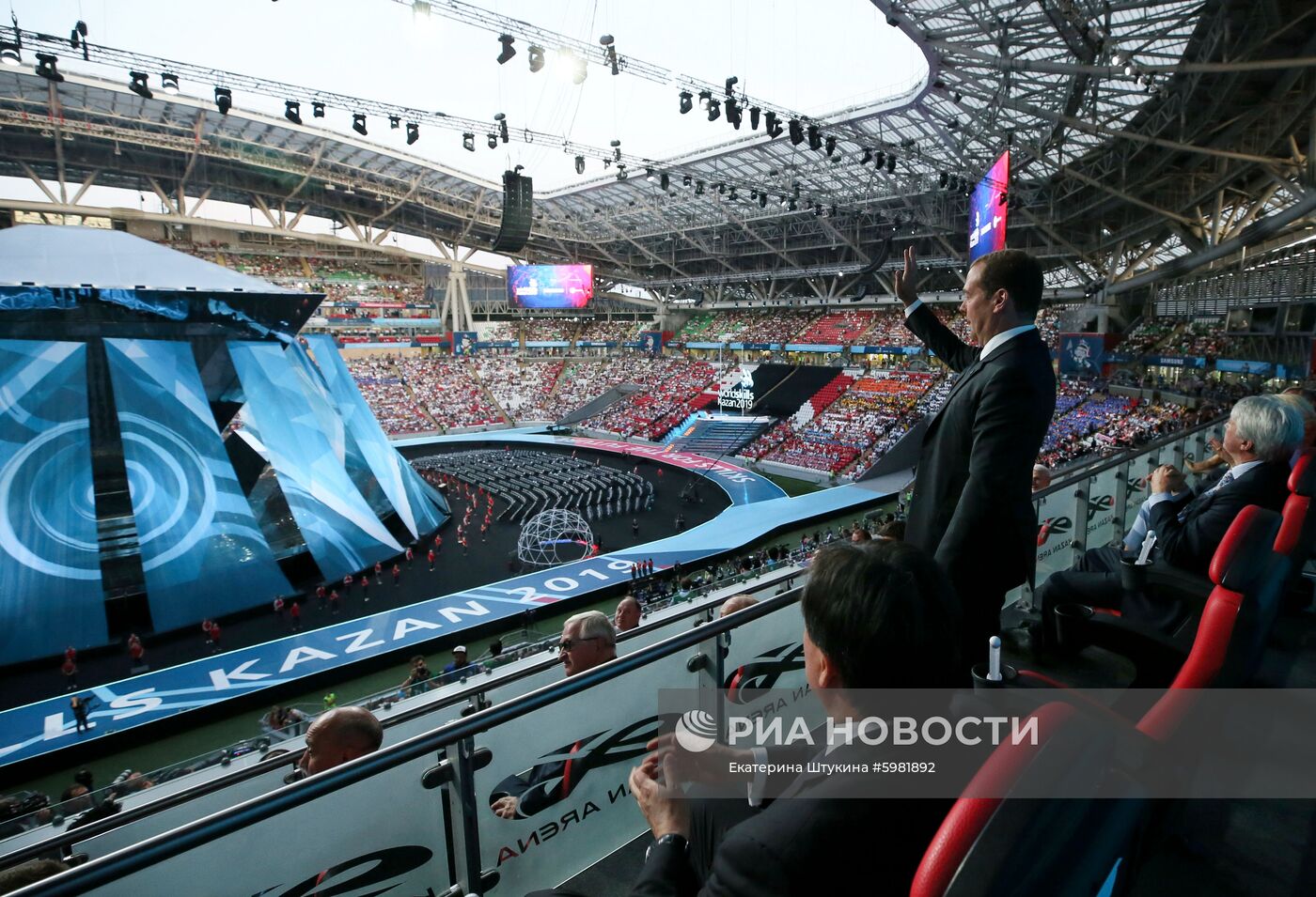 Рабочая поездка премьер-министра РФ Д. Медведева в Приволжский федеральный округ