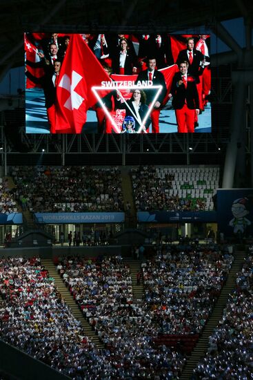 Церемония открытия WorldSkills Kazan 2019