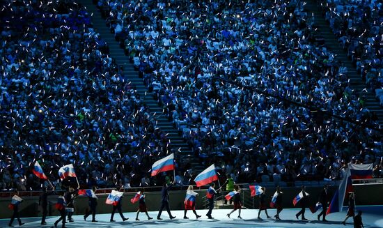 Церемония открытия WorldSkills Kazan 2019