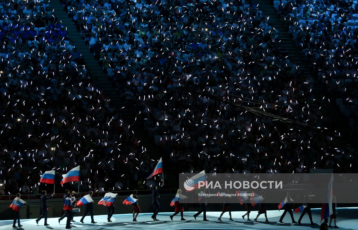 Церемония открытия WorldSkills Kazan 2019