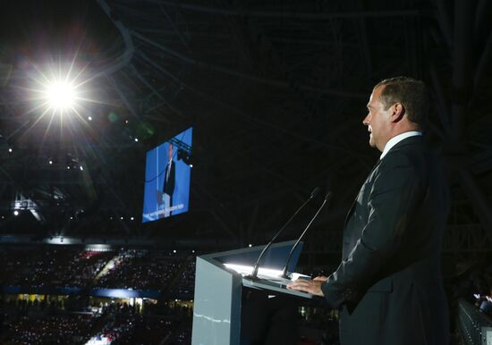 Рабочая поездка премьер-министра РФ Д. Медведева в Приволжский федеральный округ