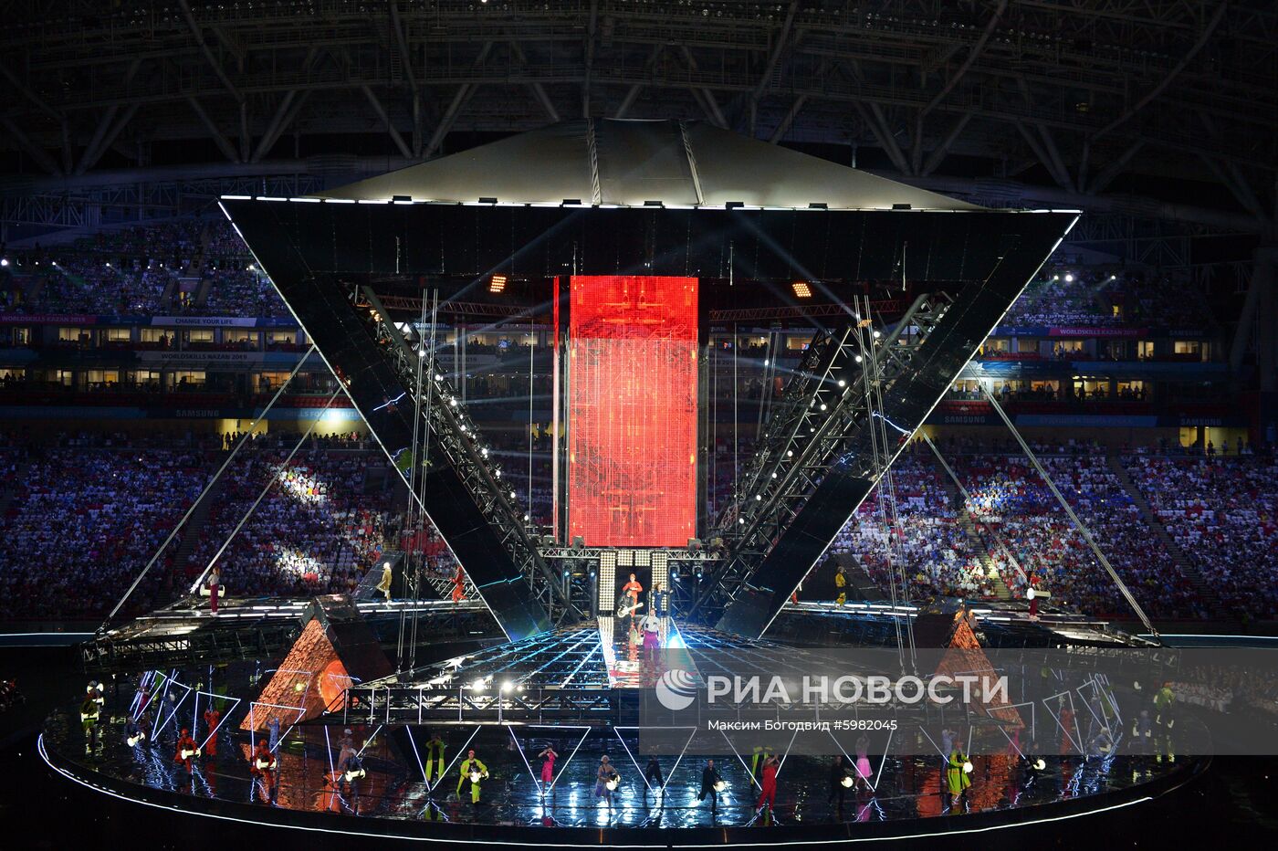 Церемония открытия WorldSkills Kazan 2019