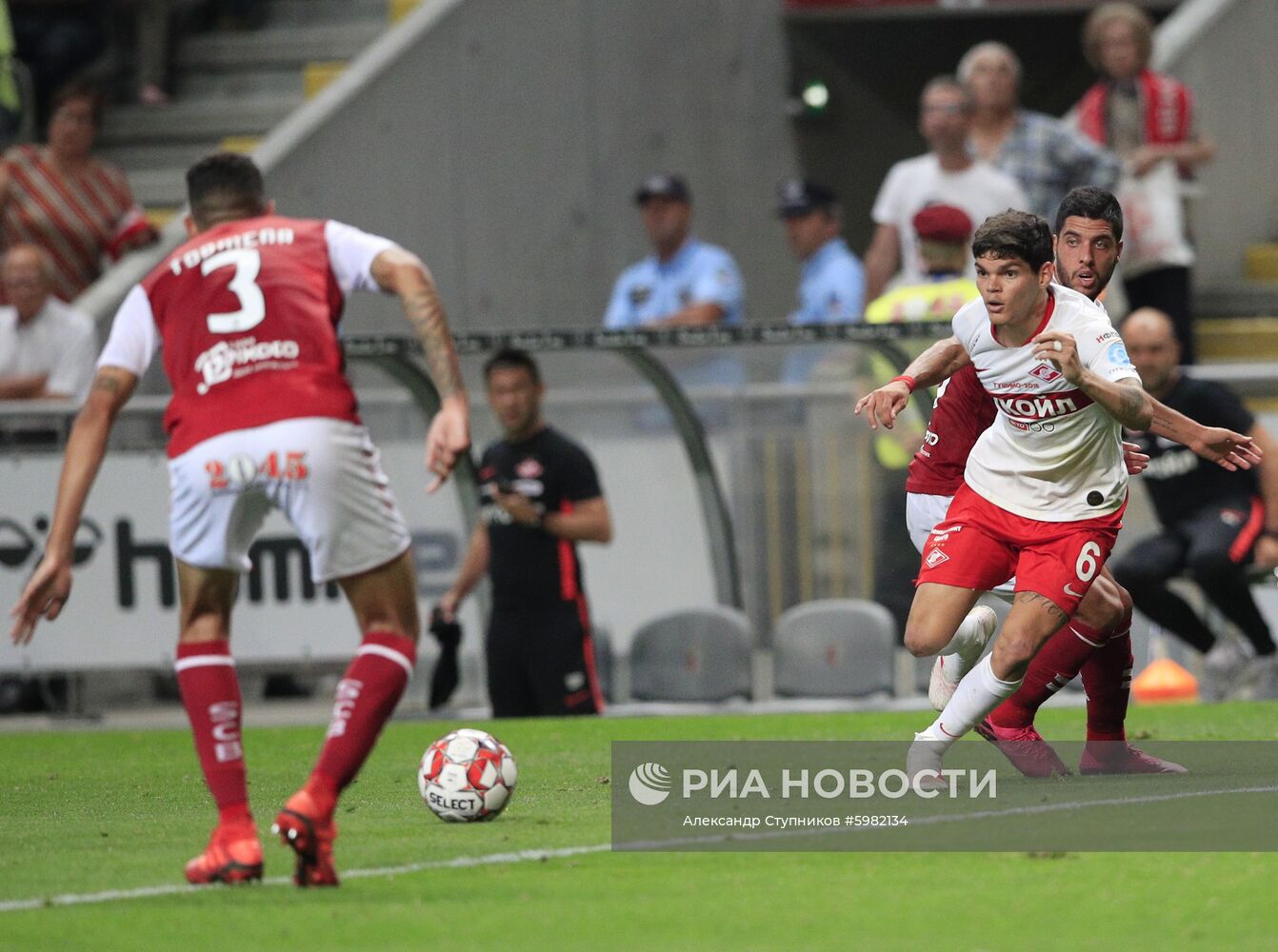 Футбол. Лига Европы. Матч "Брага" - "Спартак"