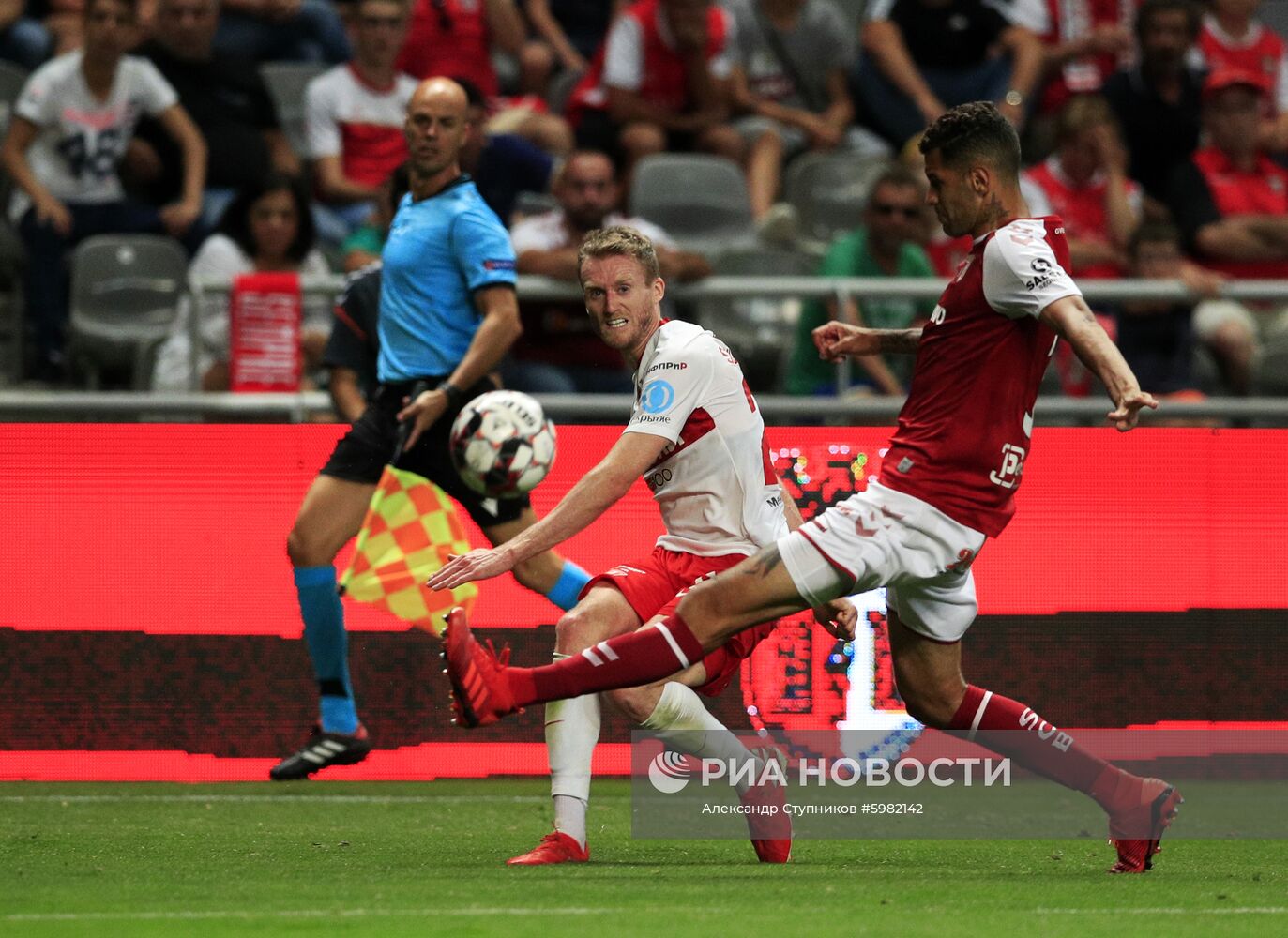 Футбол. Лига Европы. Матч "Брага" - "Спартак"