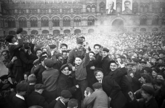 День Победы 9 мая 1945 г. в Москве