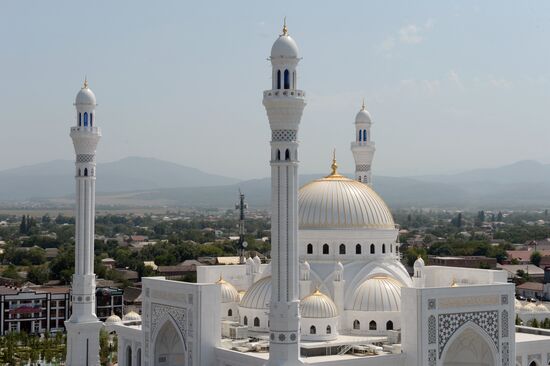 Открытие мечети имени пророка Муххаммеда в Шали