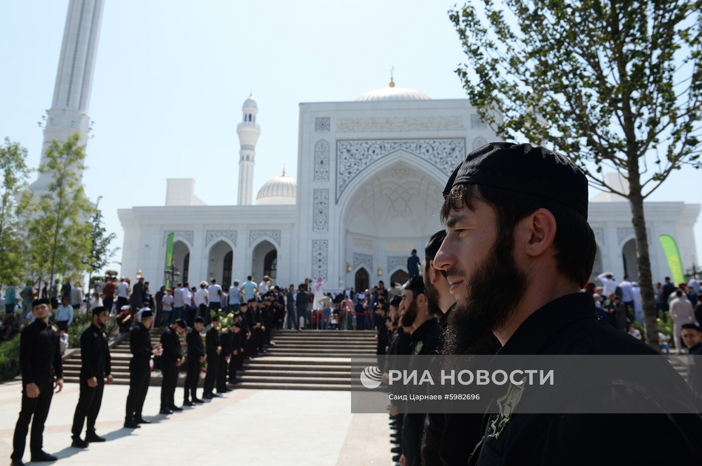 Открытие мечети имени пророка Муххаммеда в Шали
